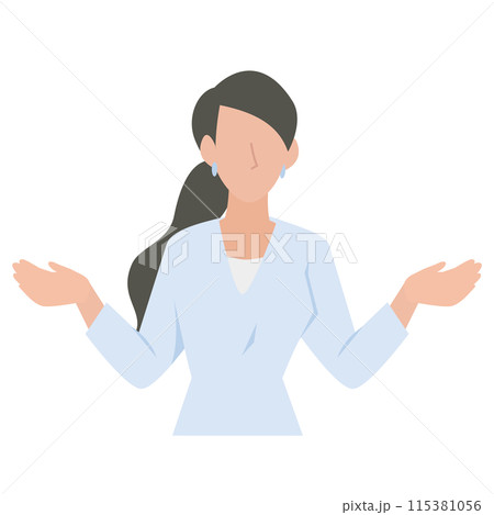 比較検討をする女性のビジネスパーソン 比較検討をする女性のビジネスパーソン 115381056