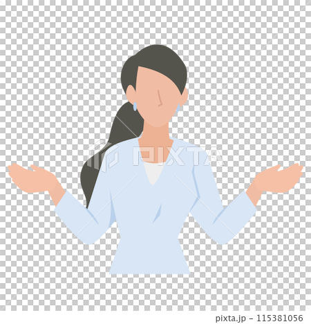 比較検討をする女性のビジネスパーソン 比較検討をする女性のビジネスパーソン 115381056