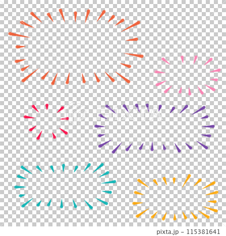 Speech bubbles of various sizes (vivid colors) Speech bubbles of various sizes (vivid colors) 115381641