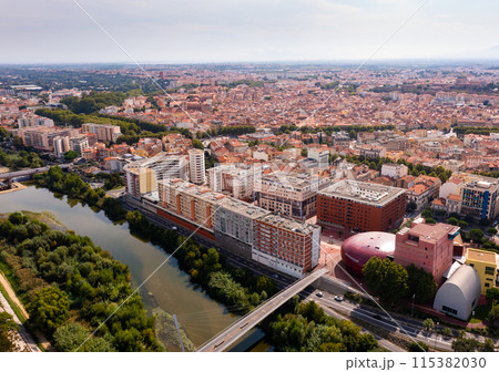 View of Perpignan city center, France View of Perpignan city center, France 115382030