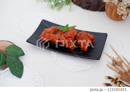 delicious spicy claw as a background 115385855