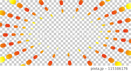 Illustration material of a pop dotted line Illustration material of a pop dotted line 115386176
