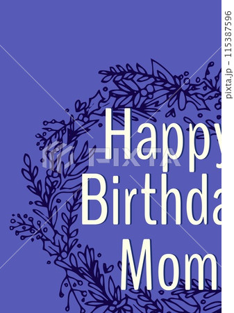 Celebrate with elegance, floral birthday wishes 115387596