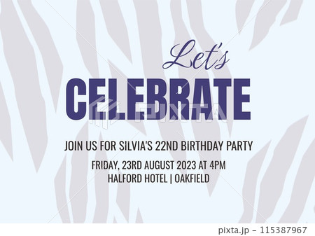 Invitation template, elegant purple leaf patterns, signifies a sophisticated celebration Invitation template, elegant purple leaf patterns, signifies a sophisticated celebration 115387967