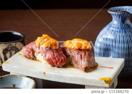 牛にぎりとお酒 牛にぎりとお酒 115388270