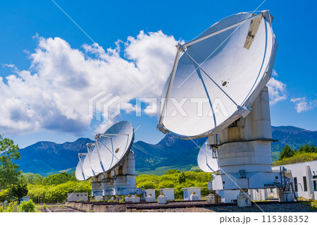（長野県）野辺山宇宙電波観測所　パラボラアンテナ 115388352