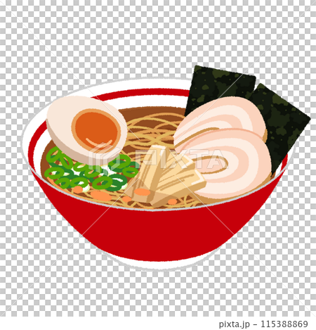 醬油拉麵的插圖 115388869