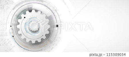 Abstract Computer technology background. network visual connection. Vector art. Abstract Computer technology background. network visual connection. Vector art. 115389034