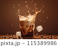 aromatic iced latte 115389986