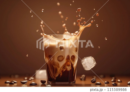 aromatic iced latte aromatic iced latte 115389986