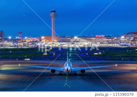 羽田空港 展望台からの景色 羽田空港 展望台からの景色 115390370