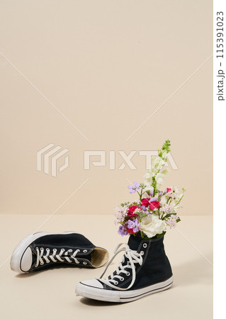 flowers in one shoe flowers in one shoe 115391023