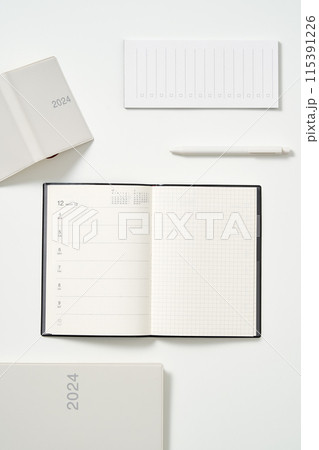 a diary and notebook a diary and notebook 115391226