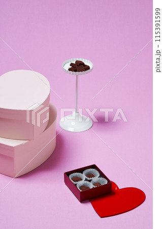 Sweet Handmade Chocolate Packaging 115391599