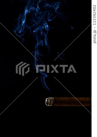 a smoky cigar 115392402