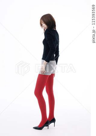 Korean Woman in Micro Shorts Costume Korean Woman in Micro Shorts Costume 115393569