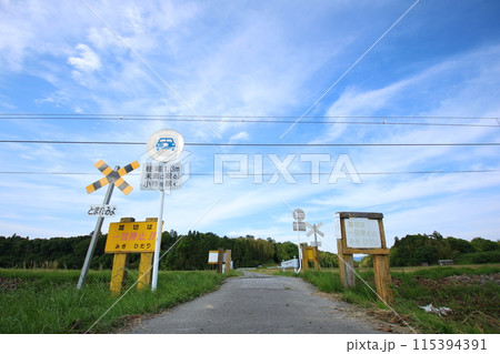 【近江鉄道】小谷1号踏切（本線：日野〜朝日野） 115394391