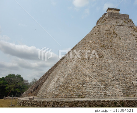 Uxmal mayan archaeological site in Yucatan Peninsula, Mexico Uxmal mayan archaeological site in Yucatan Peninsula, Mexico 115394521