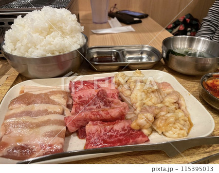 焼肉定食 115395013