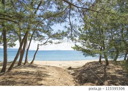 前浜海水浴場【長崎県南島原市】 前浜海水浴場【長崎県南島原市】 115395306