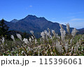 西日本最高峰の四国の霊山「石鎚山」の秋 西日本最高峰の四国の霊山「石鎚山」の秋 115396061