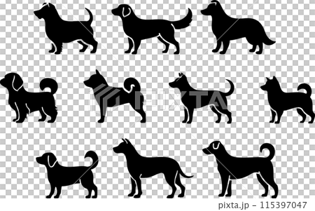 狗狗剪影 10 種設定 02 115397047