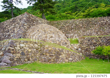 鳥取城跡の天球丸(鳥取県鳥取市) 鳥取城跡の天球丸(鳥取県鳥取市) 115397475