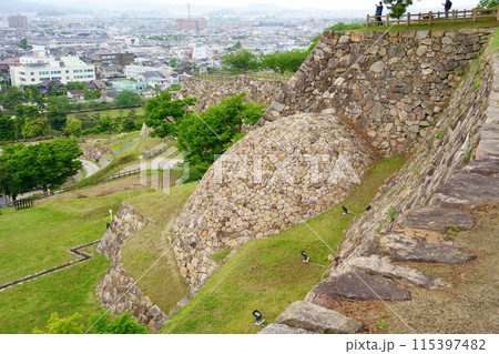 鳥取城跡の天球丸（鳥取県鳥取市） 115397482