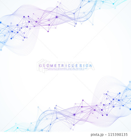 DNA Abstract Background Structure For Science Research and Gene genetic, Healthcare, and Medicine Design. Vector Illustration DNA Abstract Background Structure For Science Research and Gene genetic, Healthcare, and Medicine Design. Vector Illustration 115398135