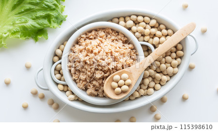 大豆ミートのひき肉　プラントベースミート 115398610