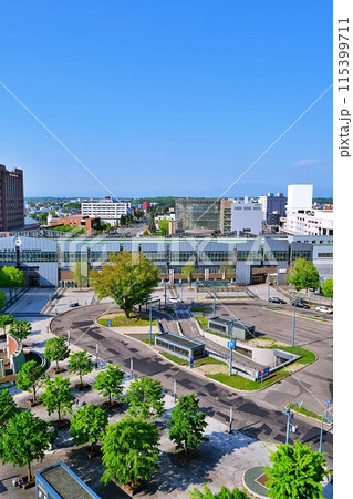 帯広駅前の眺望 115399711