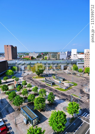 帯広駅前の眺望 115399712