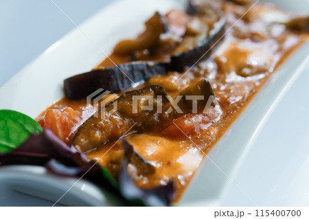 Stewed meat with vegetables and mushrooms Stewed meat with vegetables and mushrooms 115400700
