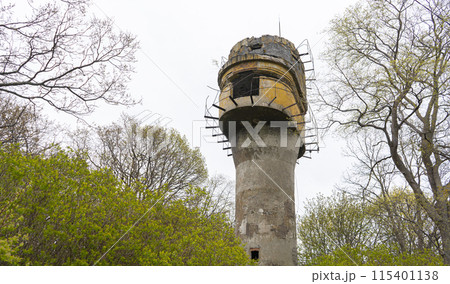 Old ruins coastal battery command observation post. Baltiysk Old ruins coastal battery command observation post. Baltiysk 115401138