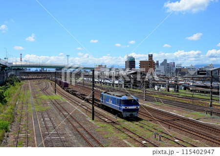 愛知県名古屋市中村区_向野橋から西側風景2_2023年8月 115402947