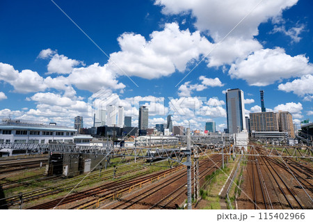 愛知県名古屋市中村区_向野橋から東側風景10_2023年8月 115402966