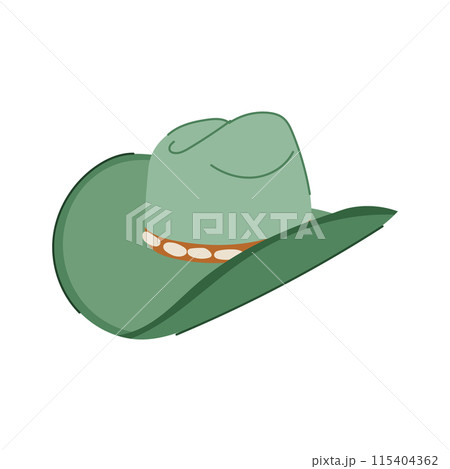 cowboy cowgirl hat cartoon vector illustration cowboy cowgirl hat cartoon vector illustration 115404362