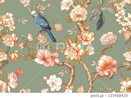 Seamless pattern, background. Vector illustration 115408420