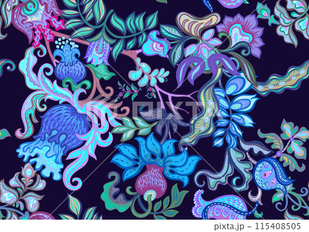 Fantasy, alien flowers, decorative flowers Fantasy, alien flowers, decorative flowers 115408505