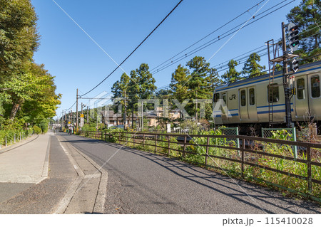 駅前風景 北鎌倉駅 駅前風景 北鎌倉駅 115410028