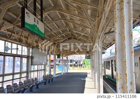 えちごトキめき鉄道妙高はねうまラインの上越妙高駅から直江津駅までの車窓風景(2022年夏) えちごトキめき鉄道妙高はねうまラインの上越妙高駅から直江津駅までの車窓風景(2022年夏) 115411106