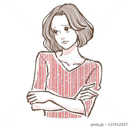 女性・女の子のイラスト素材 115412837