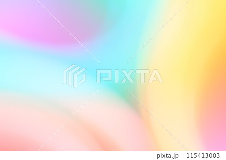 カラフルな背景素材　ファンタジーでキュート 115413003