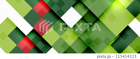 Dynamic colorful squares background. Vector Illustration For Wallpaper, Banner, Background, Card, Book Illustration, landing page Dynamic colorful squares background. Vector Illustration For Wallpaper, Banner, Background, Card, Book Illustration, landing page 115414113