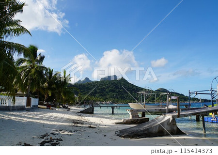 ボラボラ島の風景 ボラボラ島の風景 115414373