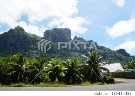 ボラボラ島の風景 ボラボラ島の風景 115414382