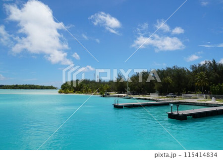 ボラ・ボラ空港 ボラボラ島 ボラ・ボラ空港 ボラボラ島 115414834