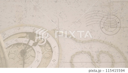Vintage retail, savings and shopping concept digitally generated image Vintage retail, savings and shopping concept digitally generated image 115415594