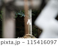 神社の紙垂（しで） 115416097