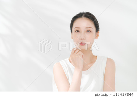 若い女性のビューティーイメージ 若い女性のビューティーイメージ 115417844